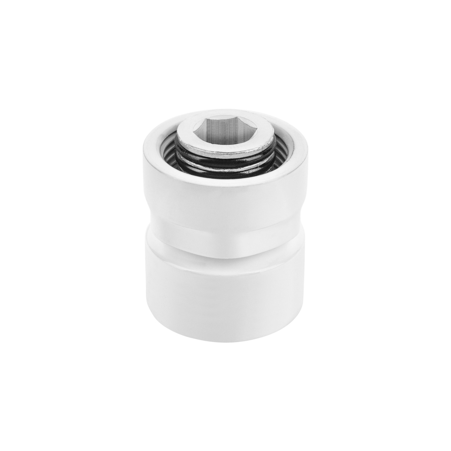 Złączka M22x1,5 x GW 1/2 biała