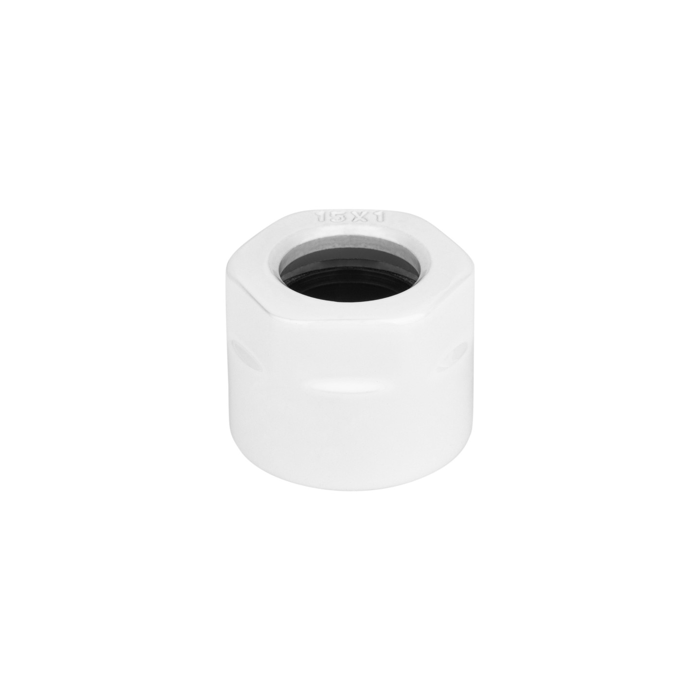Złączka zaciskowa GW 3/4 x Cu 15mm biała