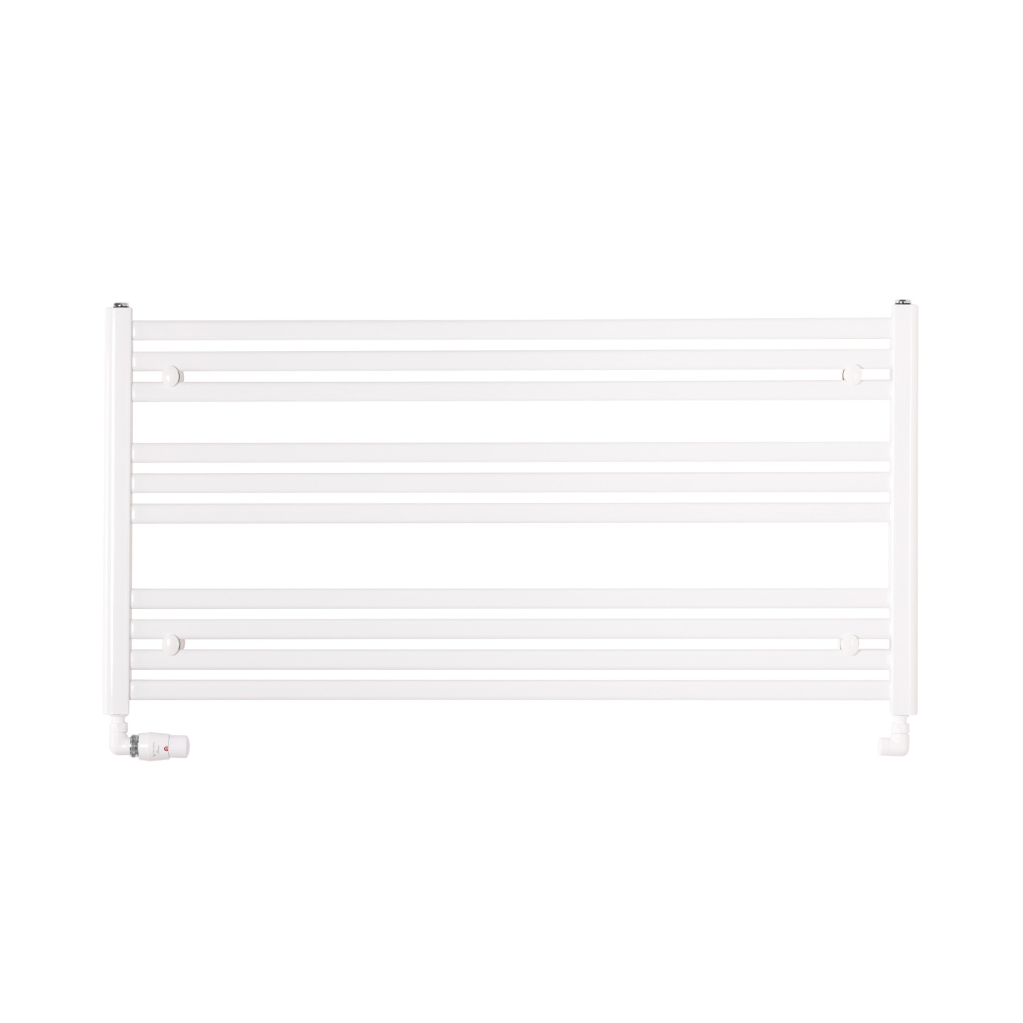 Grzejnik łazienkowy poziomy Intention IT-600x1200-W 60x120cm, moc 623W, biały