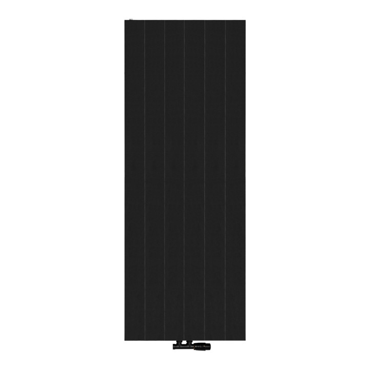 Grzejnik dekoracyjny Space SPL10 1600x600 czarny z zaworem Multiflow
