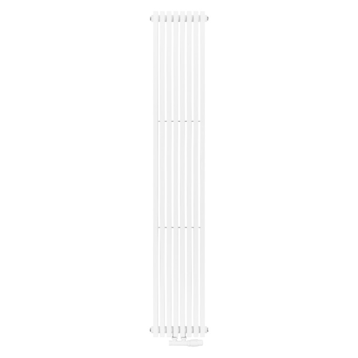 Grzejnik dekoracyjny Poem PO2 1800x312mm 969W D50 biały