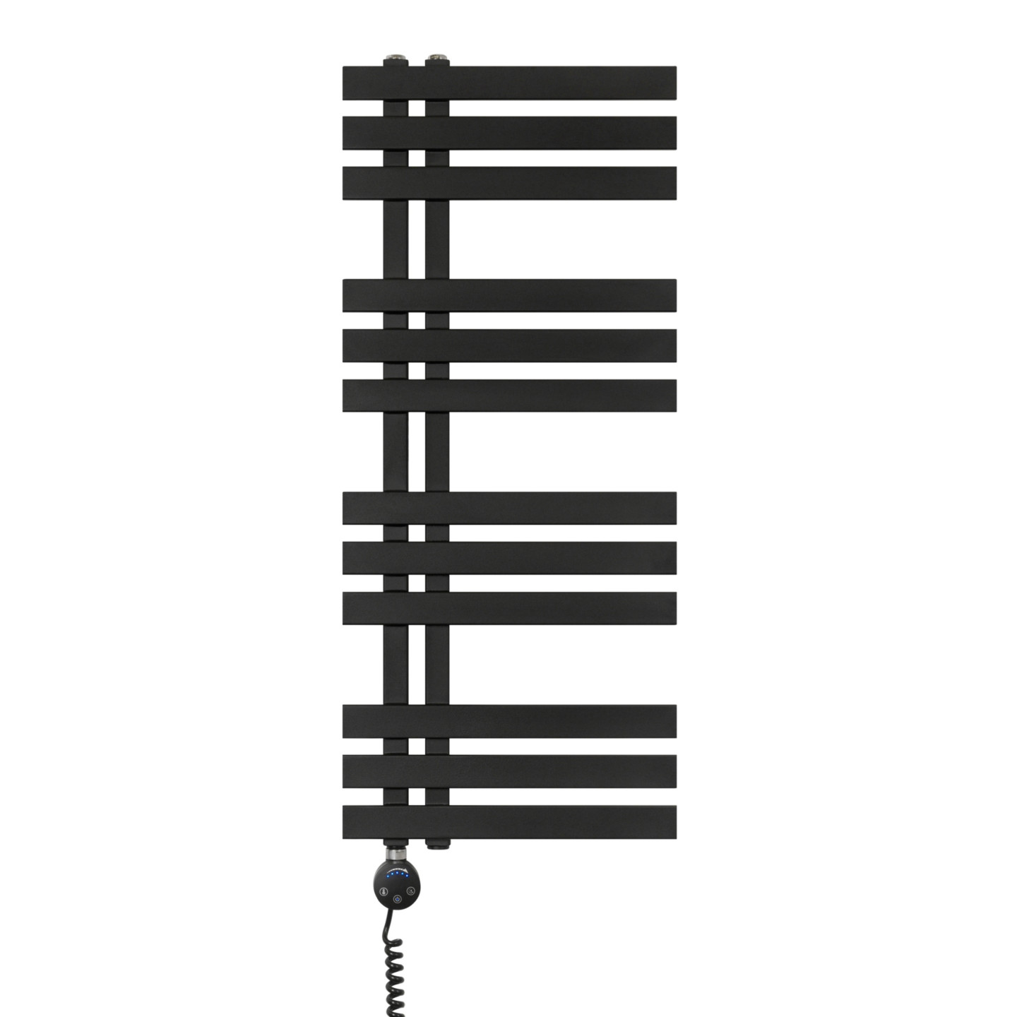 Grzejnik łazienkowy Elche EL-945x400-D50L/P-BM czarny mat