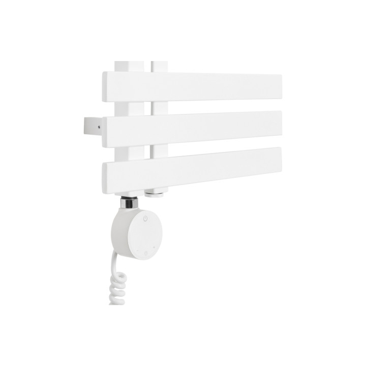 Grzejnik łazienkowy Elche EL-945x400-D50L/P-WM biały mat
