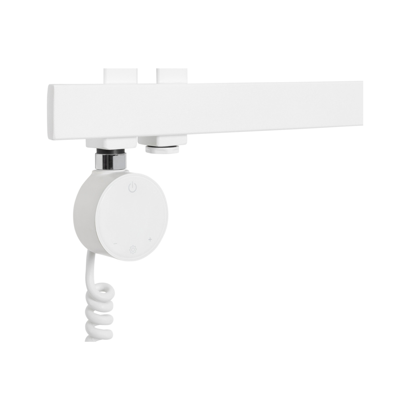 Grzejnik łazienkowy Elche EL-945x400-D50L/P-WM biały mat