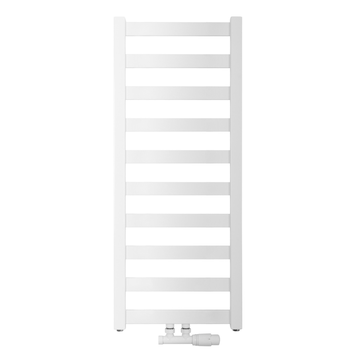 Grzejnik łazienkowy Hati HT-972x400-D50-W biały
