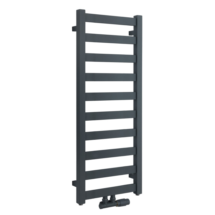 Grzejnik łazienkowy Hati HT-972x400-D50-G grafit