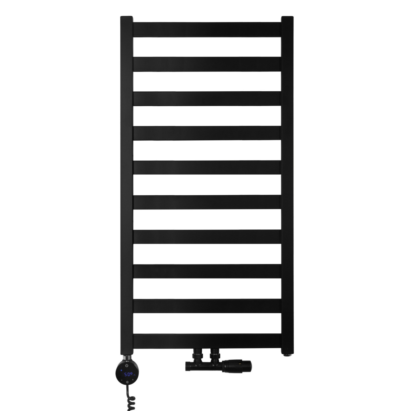Grzejnik łazienkowy Hati HT-972x500-D50-B czarny