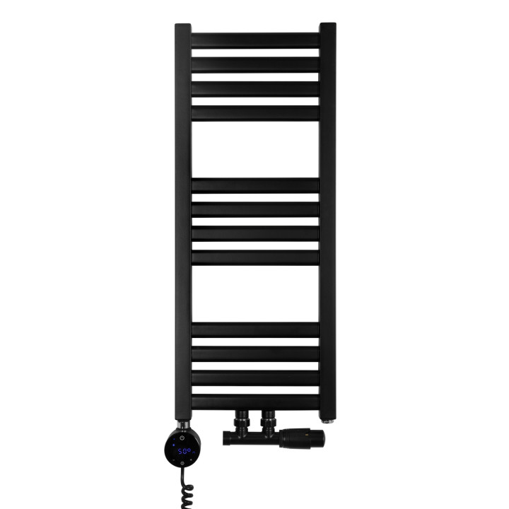 Grzejnik łazienkowy Neso NS-735x300-D50-B czarny