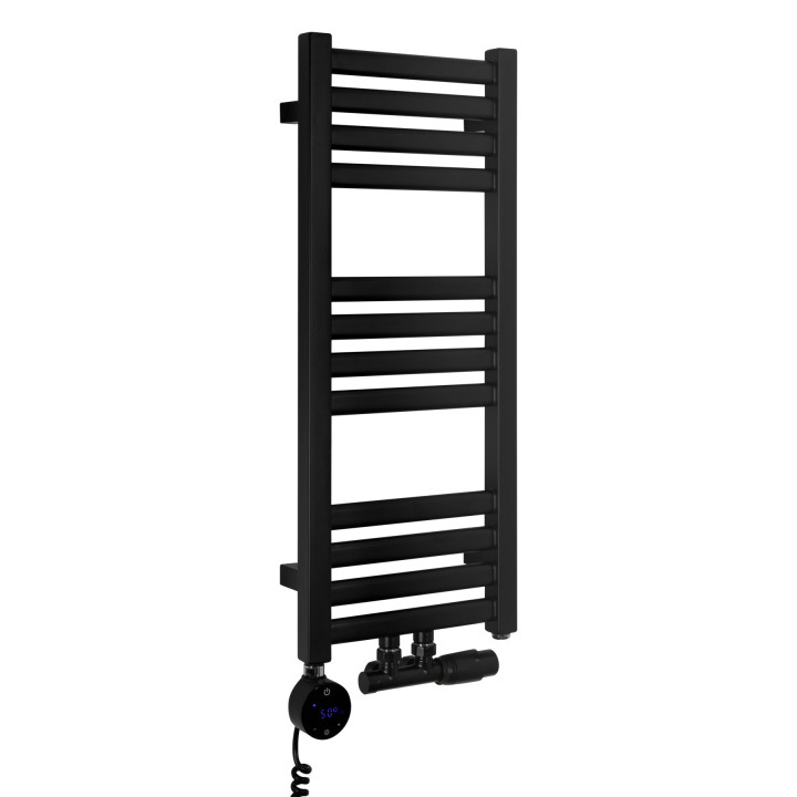 Grzejnik łazienkowy Neso NS-735x300-D50-B czarny