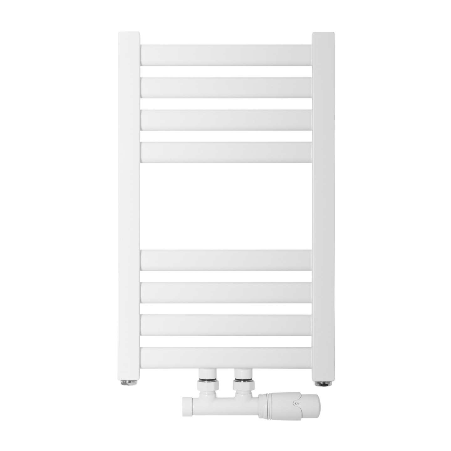 Grzejnik łazienkowy Neso NS-480x300-D50-W biały
