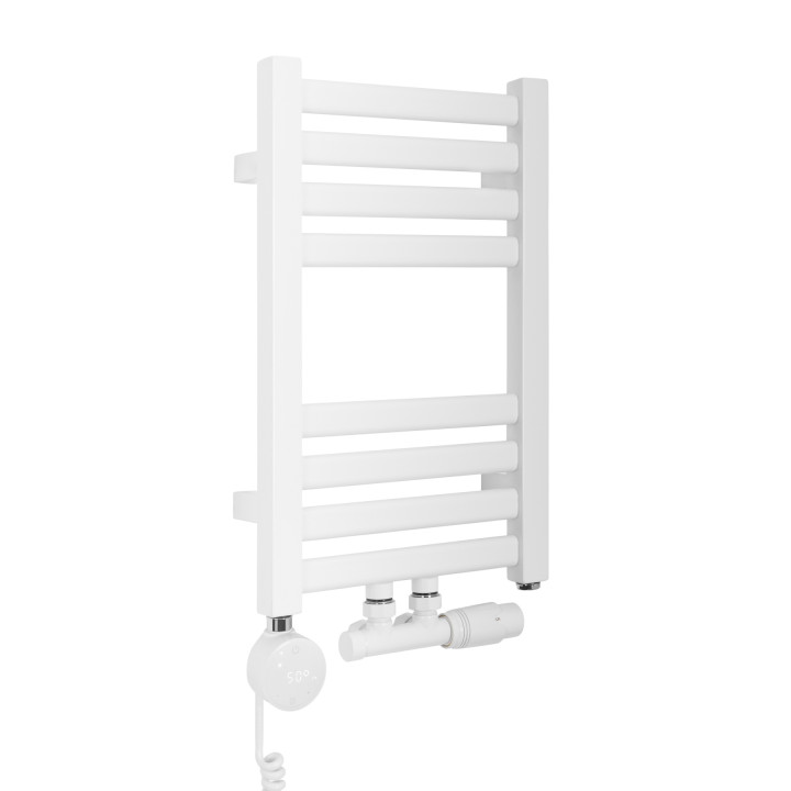 Grzejnik łazienkowy Neso NS-480x300-D50-W biały