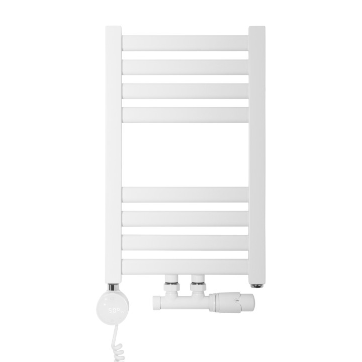Grzejnik łazienkowy Neso NS-480x300-D50-W biały