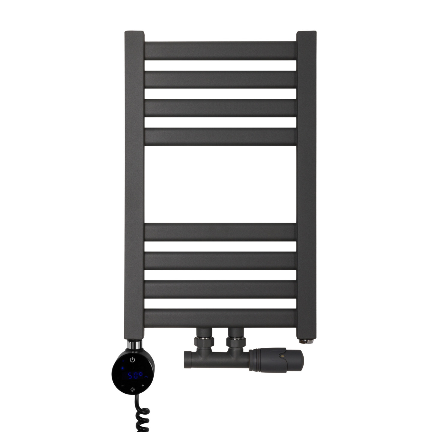 Grzejnik łazienkowy Neso NS-480x300-D50-G grafit