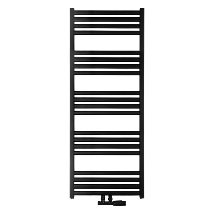 Grzejnik łazienkowy Neso NS-1275x500-D50-B czarny