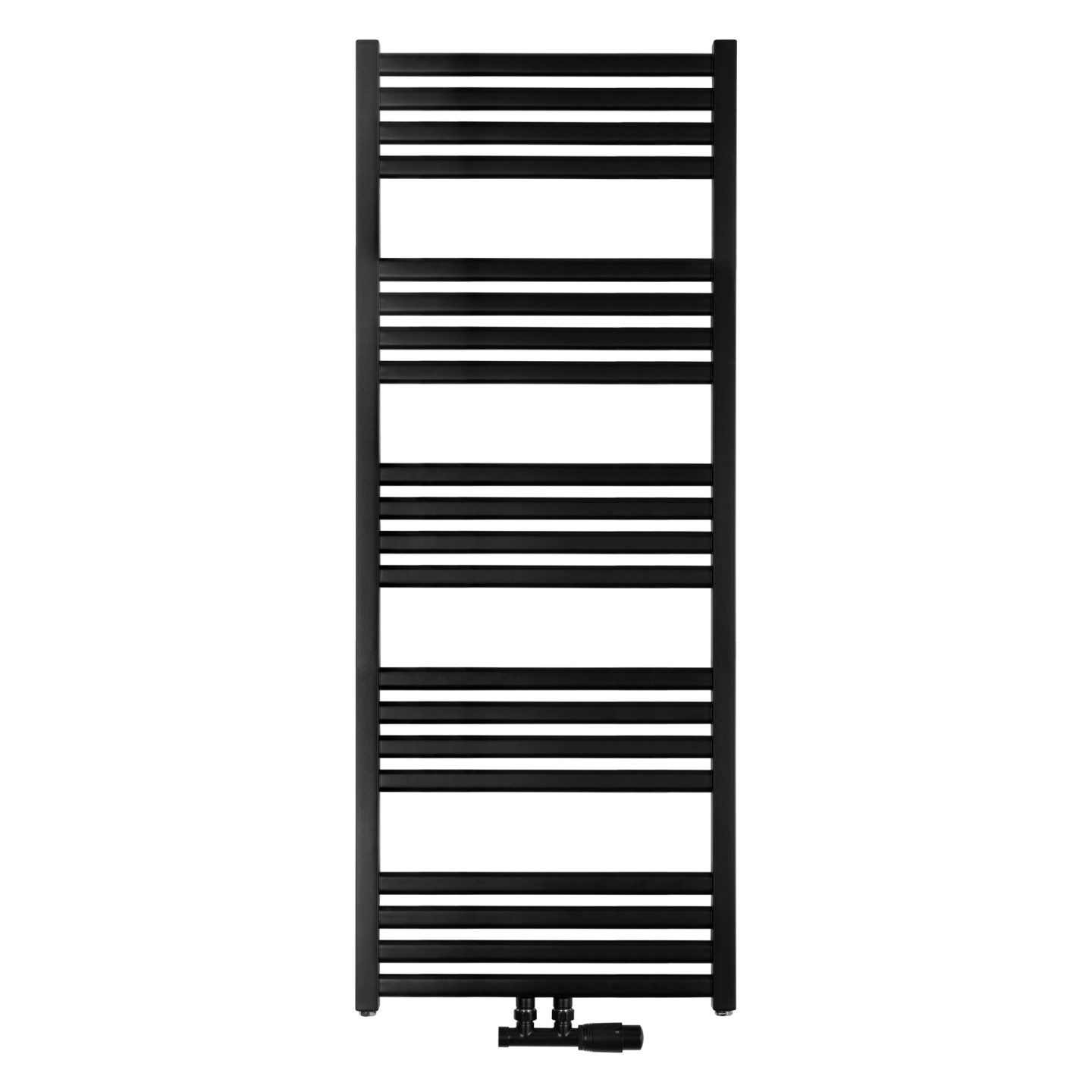 Grzejnik łazienkowy Neso NS-1275x500-D50-B czarny