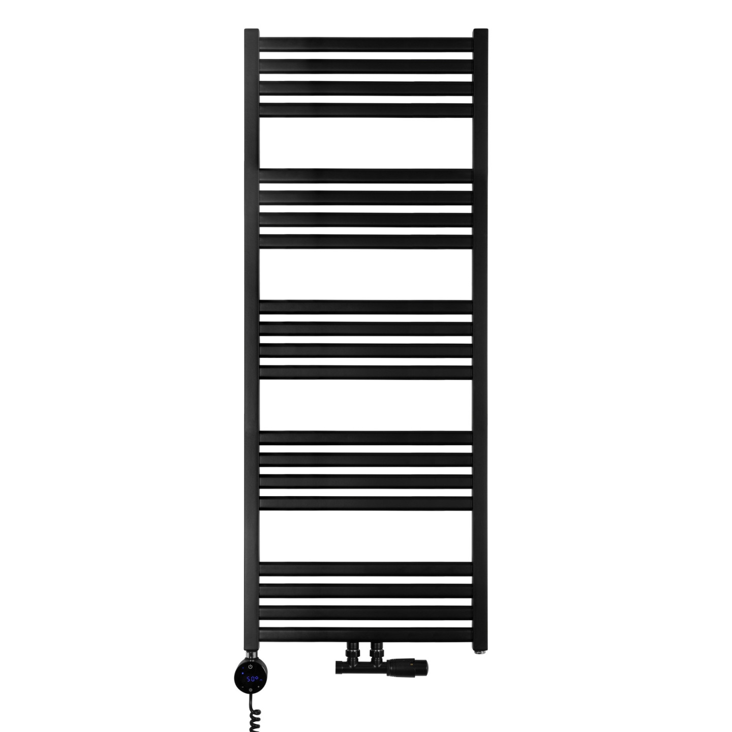 Grzejnik łazienkowy Neso NS-1275x500-D50-B czarny