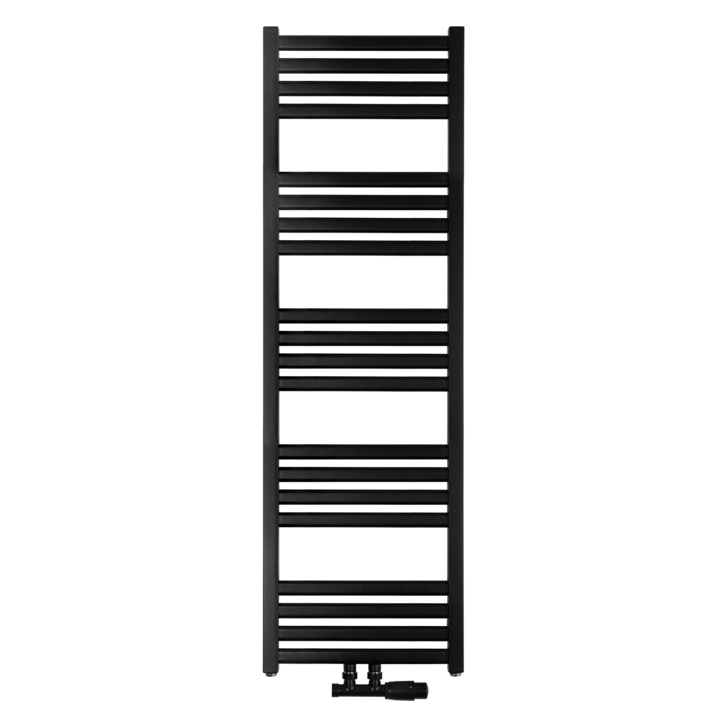 Grzejnik łazienkowy Neso NS-1275x400-D50-B czarny