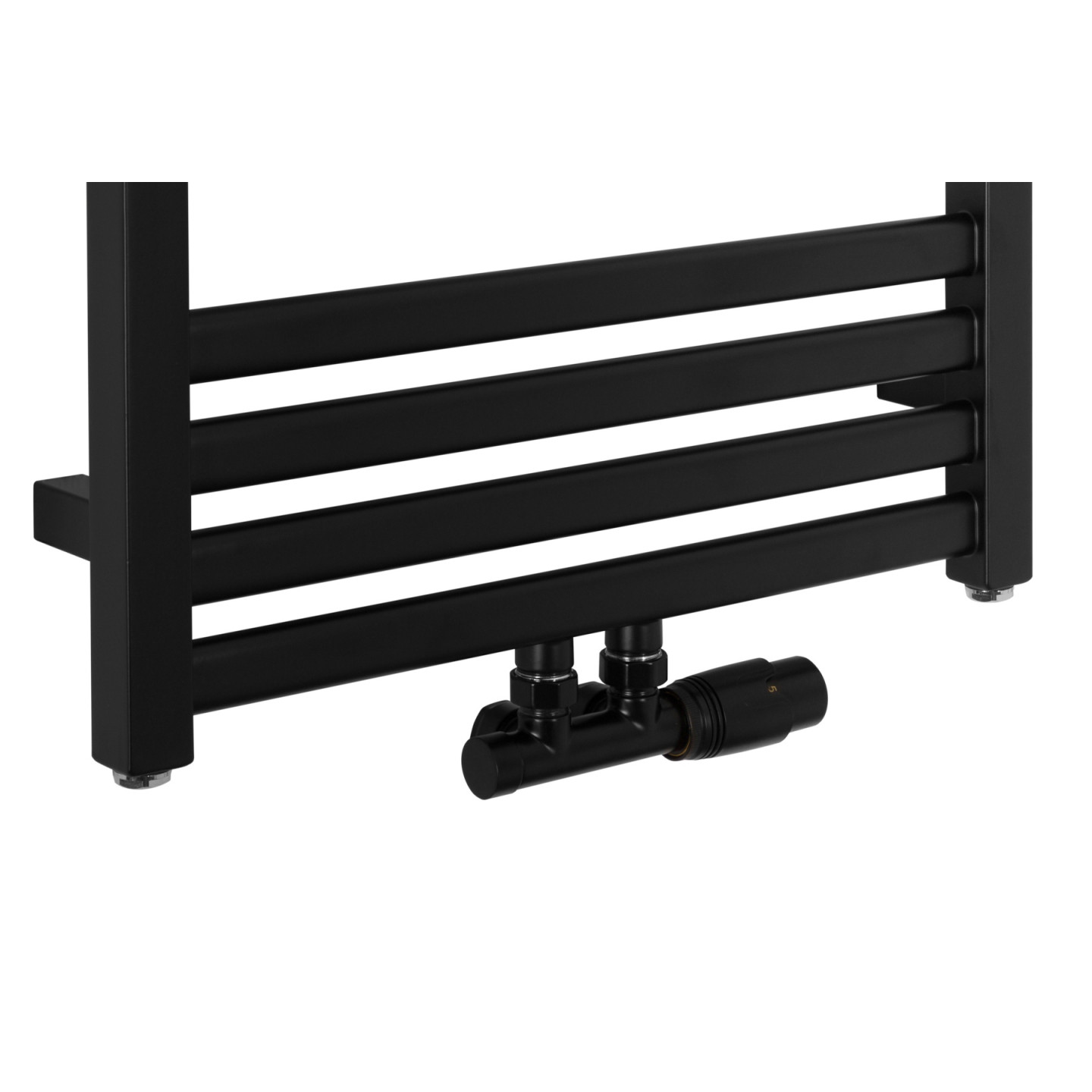 Grzejnik łazienkowy Neso NS-1005x500-D50-B czarny