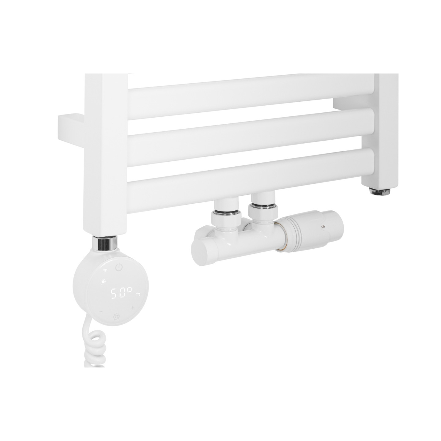 Grzejnik łazienkowy Neso NS-1005x400-D50-W biały