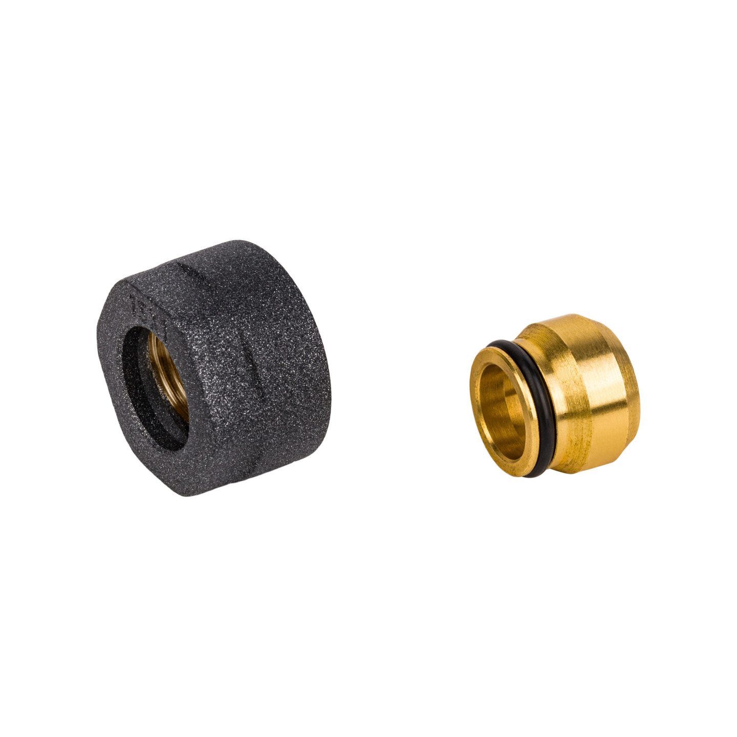 Złączka zaciskowa M22x1,5 x Cu 15mm grafit / antracyt