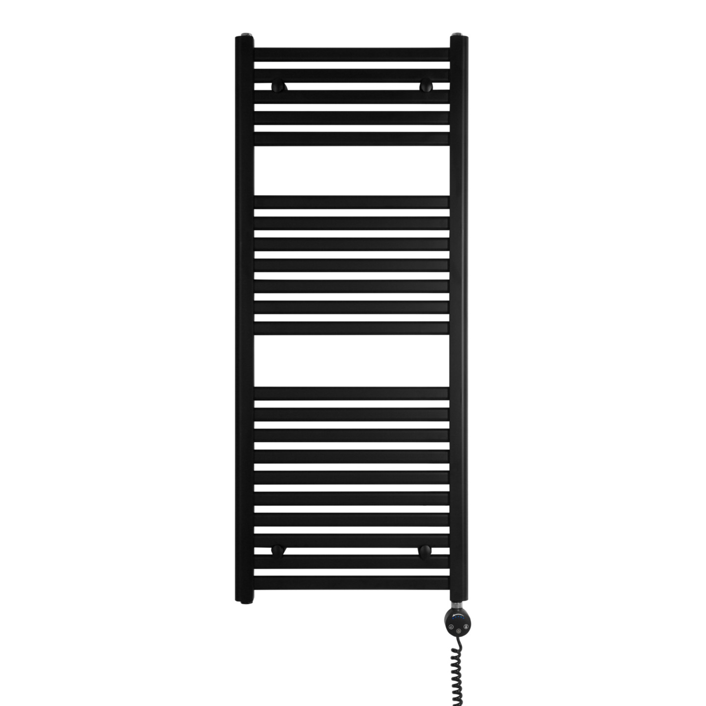 Grzejnik łazienkowy elektryczny IT 1200x500 czarny 600W prawy z WiFi