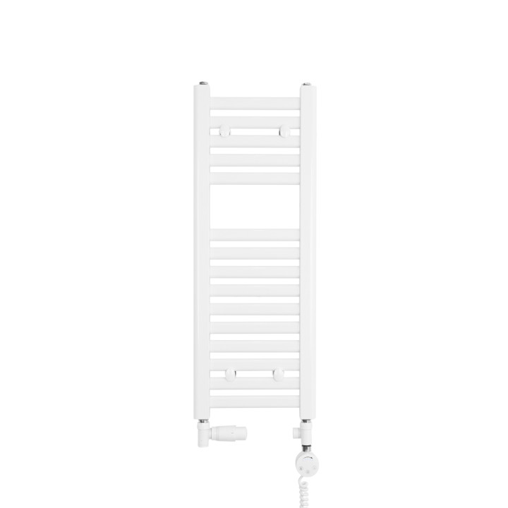 Grzejnik łazienkowy wodno-elektryczny Intention 800x300 biały 300W