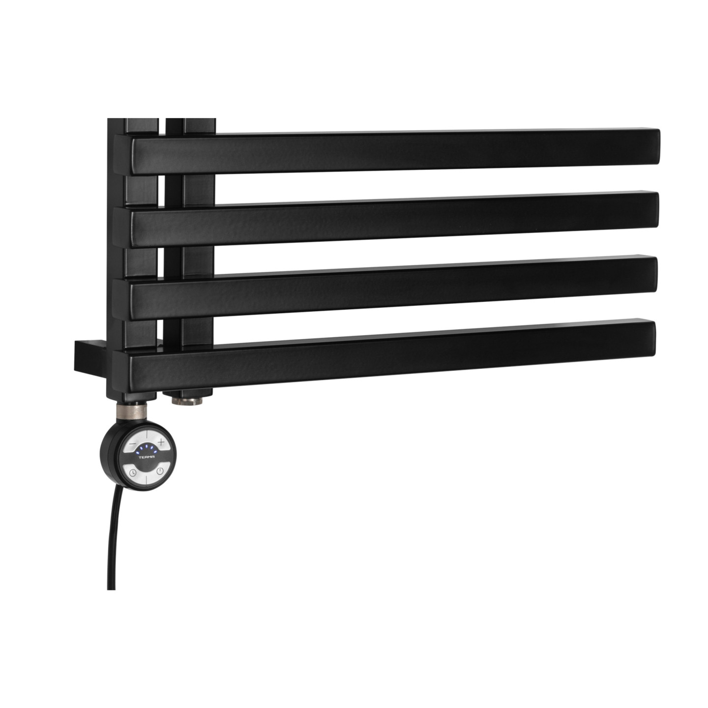 Grzejnik łazienkowy Lolly LO-870x500-D50L/P-BM czarny