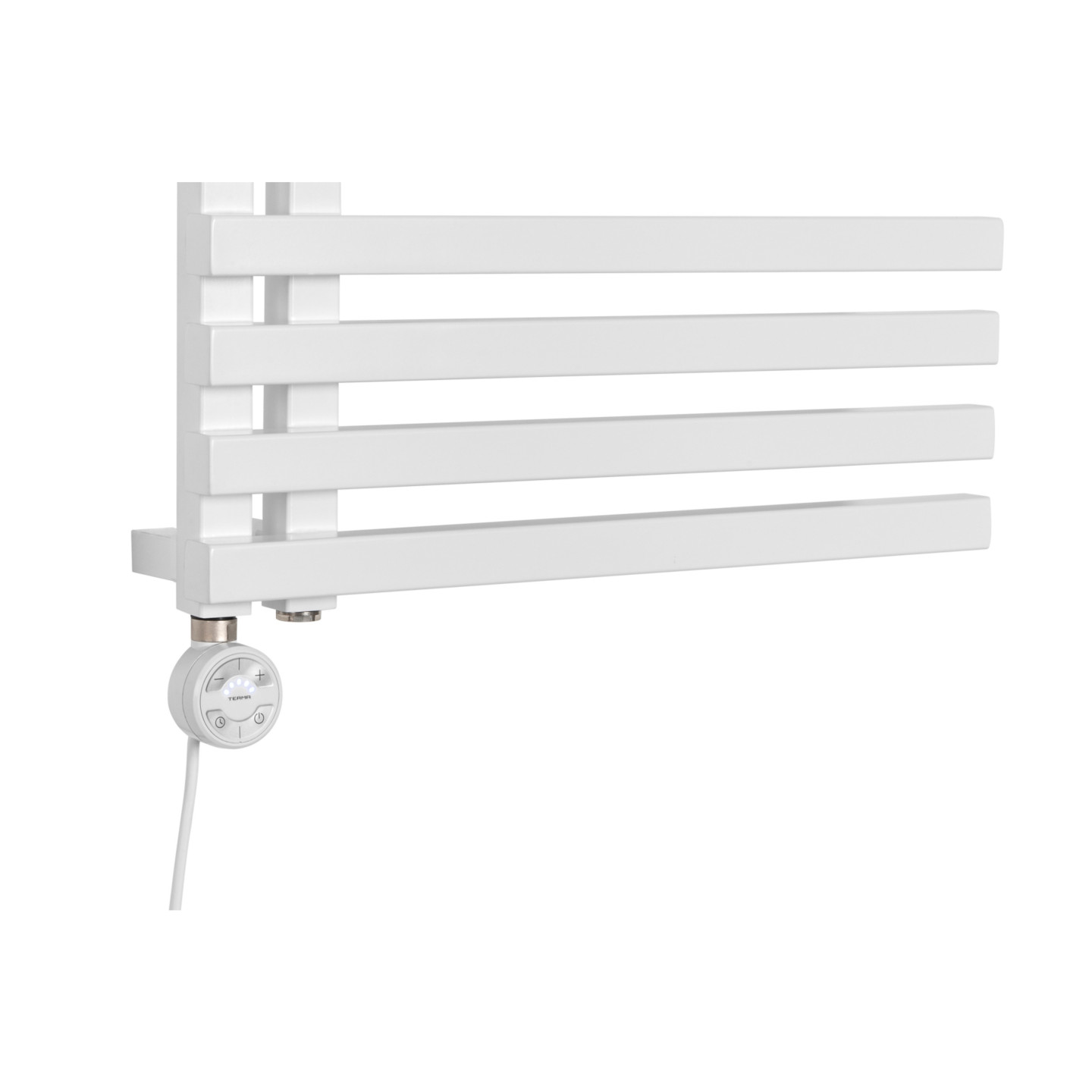 Grzejnik łazienkowy Lolly LO-1200x500-D50L/P-WM biały