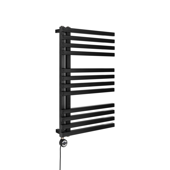 Grzejnik łazienkowy Lolly LO-870x500-D50L/P-BM czarny