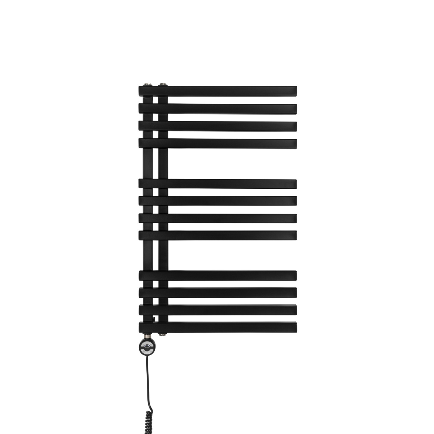 Grzejnik łazienkowy Lolly LO-870x500-D50L/P-BM czarny