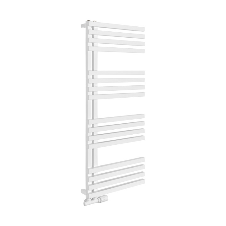 Grzejnik łazienkowy Lolly LO-1200x500-D50L/P-WM biały