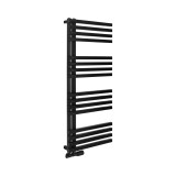 Grzejnik łazienkowy Lolly LO-1200x500-D50L/P-BM czarny