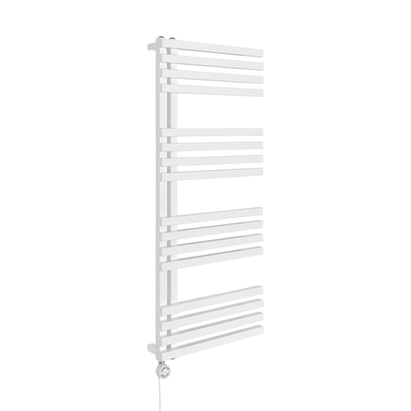 Grzejnik łazienkowy Lolly LO-1200x500-D50L/P-WM biały