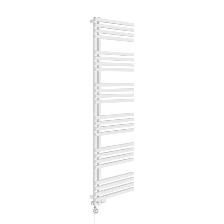 Grzejnik łazienkowy Lolly LO-1800x500-D50L/P-WM biały mat