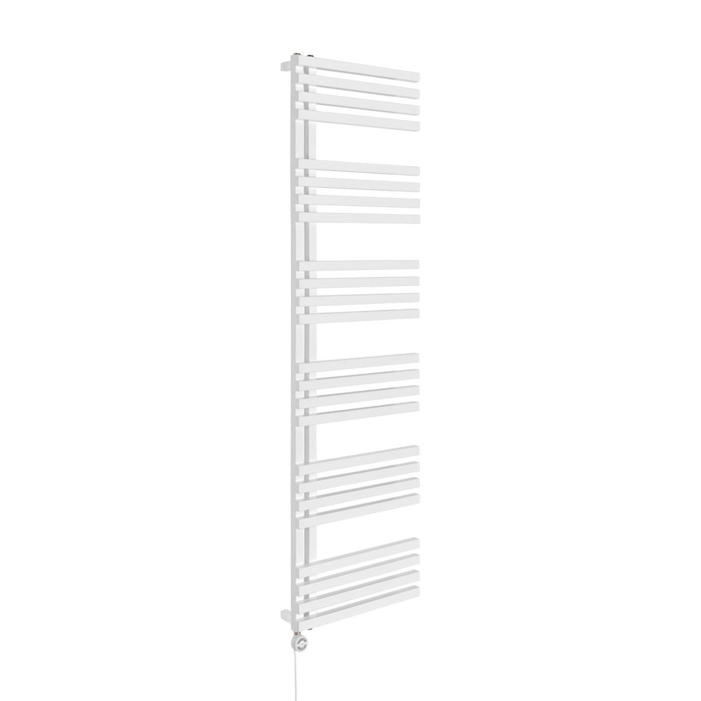 Grzejnik łazienkowy Lolly LO-1800x500-D50L/P-WM biały mat
