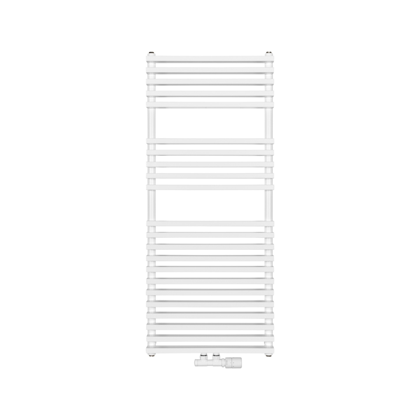 Grzejnik łazienkowy Riva RV-1200x500-D50-WM biały