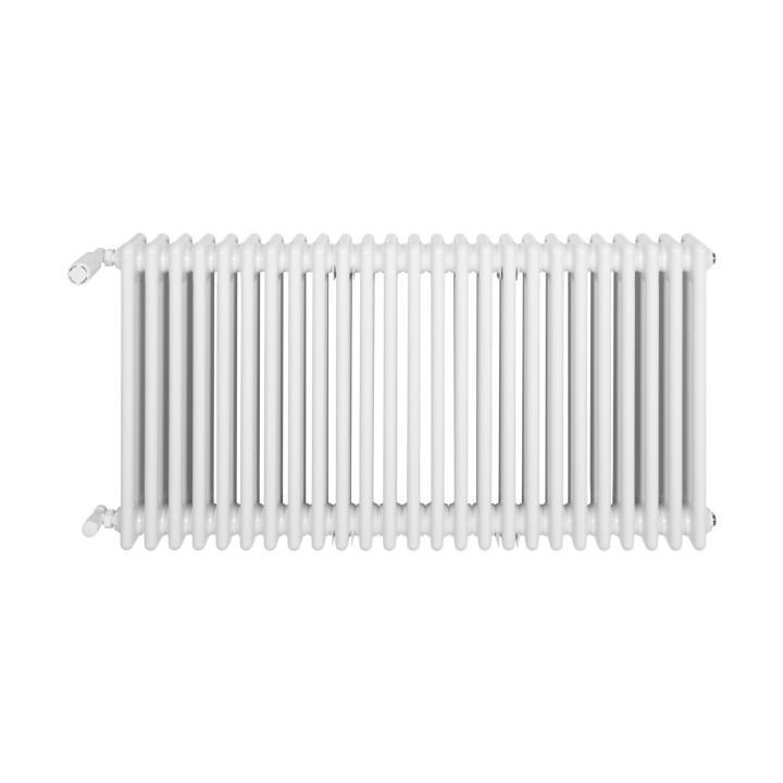 Grzejnik dekoracyjny żeberkowy retro CL3E-575x1145-B500-W biały