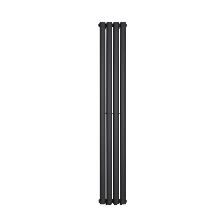 Grzejnik dekoracyjny Ultimate UT2E-1600x240-D50-G grafit struktura