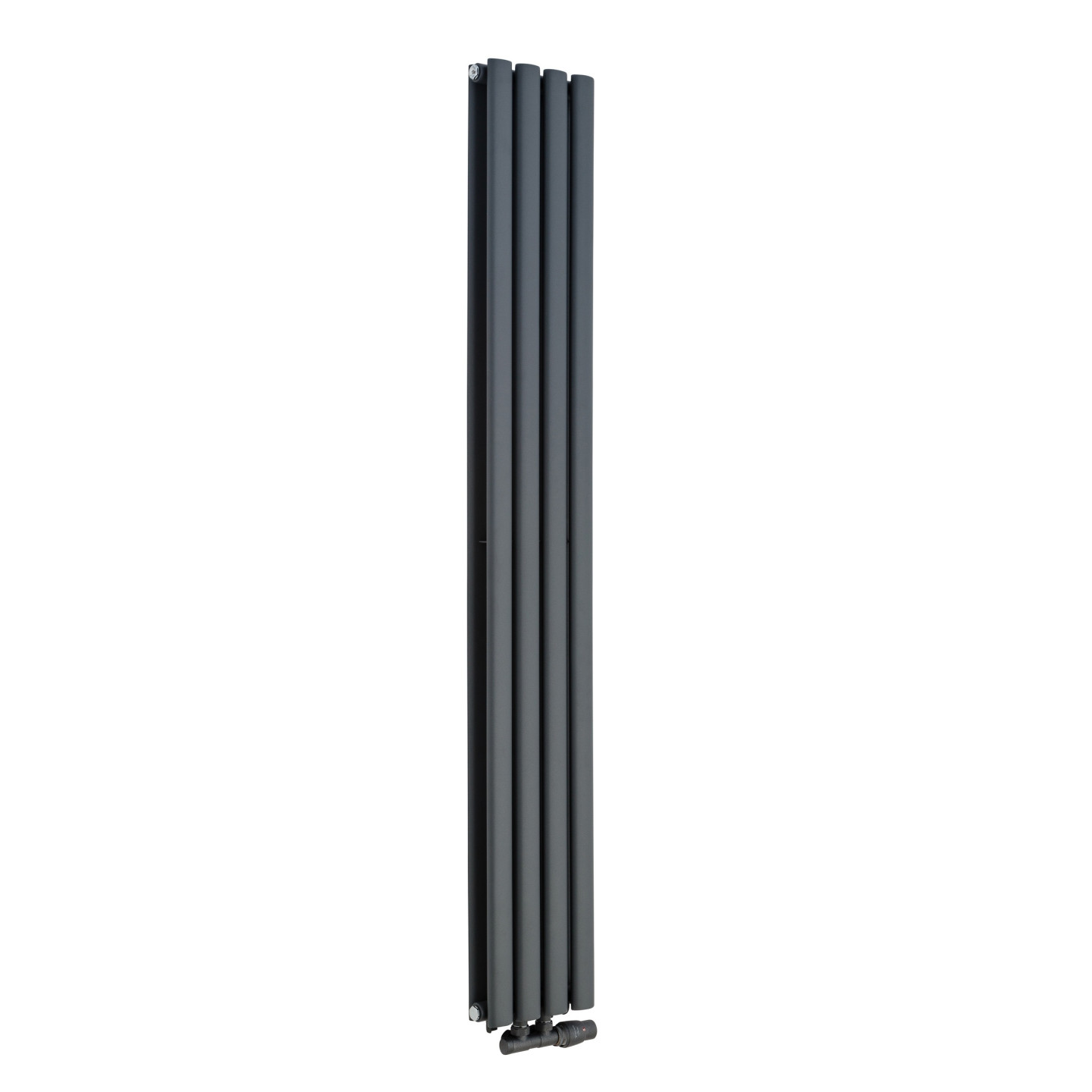 Grzejnik dekoracyjny Ultimate UT2E-1600x240-D50-G grafit struktura