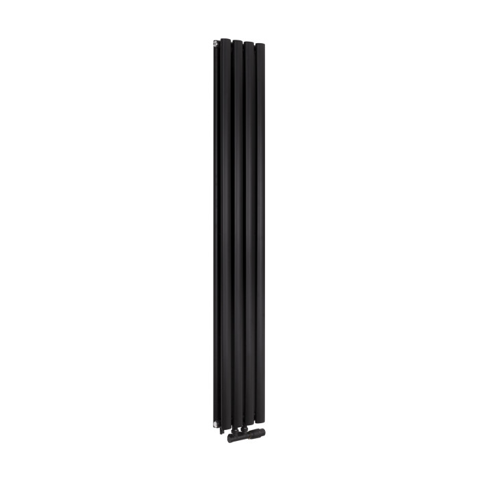 Grzejnik dekoracyjny Ultimate UT2E-1600x240-D50-B czarny mat