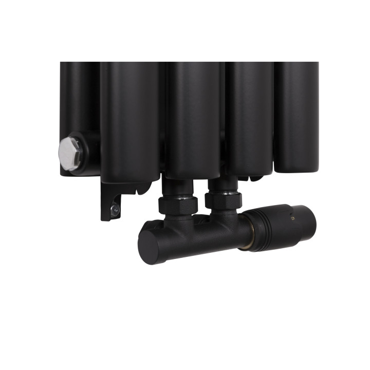 Grzejnik dekoracyjny Ultimate UT2E-1600x240-D50-B czarny mat