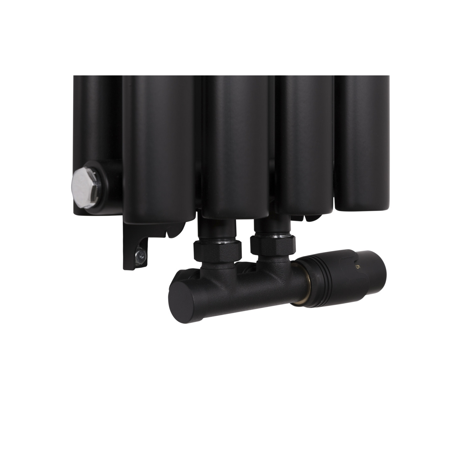 Grzejnik dekoracyjny Ultimate UT2E-1600x240-D50-B czarny mat