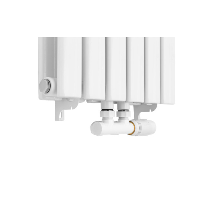 Grzejnik dekoracyjny Ultimate UT2E-1600x360-D50-W biały