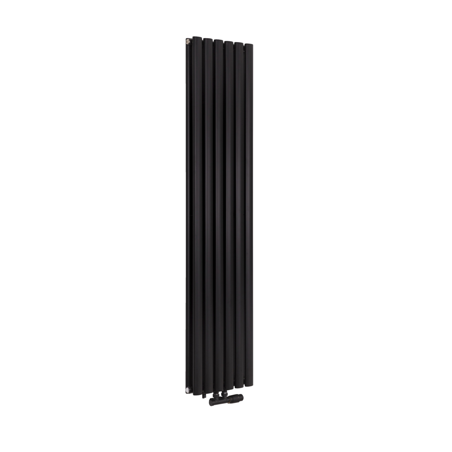 Grzejnik dekoracyjny Ultimate UT2E-1600x360-D50-B czarny mat