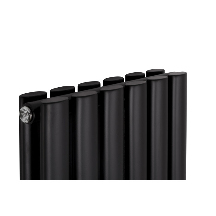 Grzejnik dekoracyjny Ultimate UT2E-1600x360-D50-B czarny mat