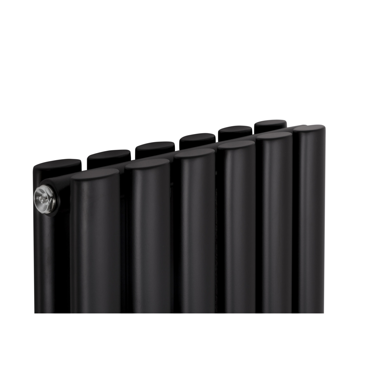 Grzejnik dekoracyjny Ultimate UT2E-1600x360-D50-B czarny mat