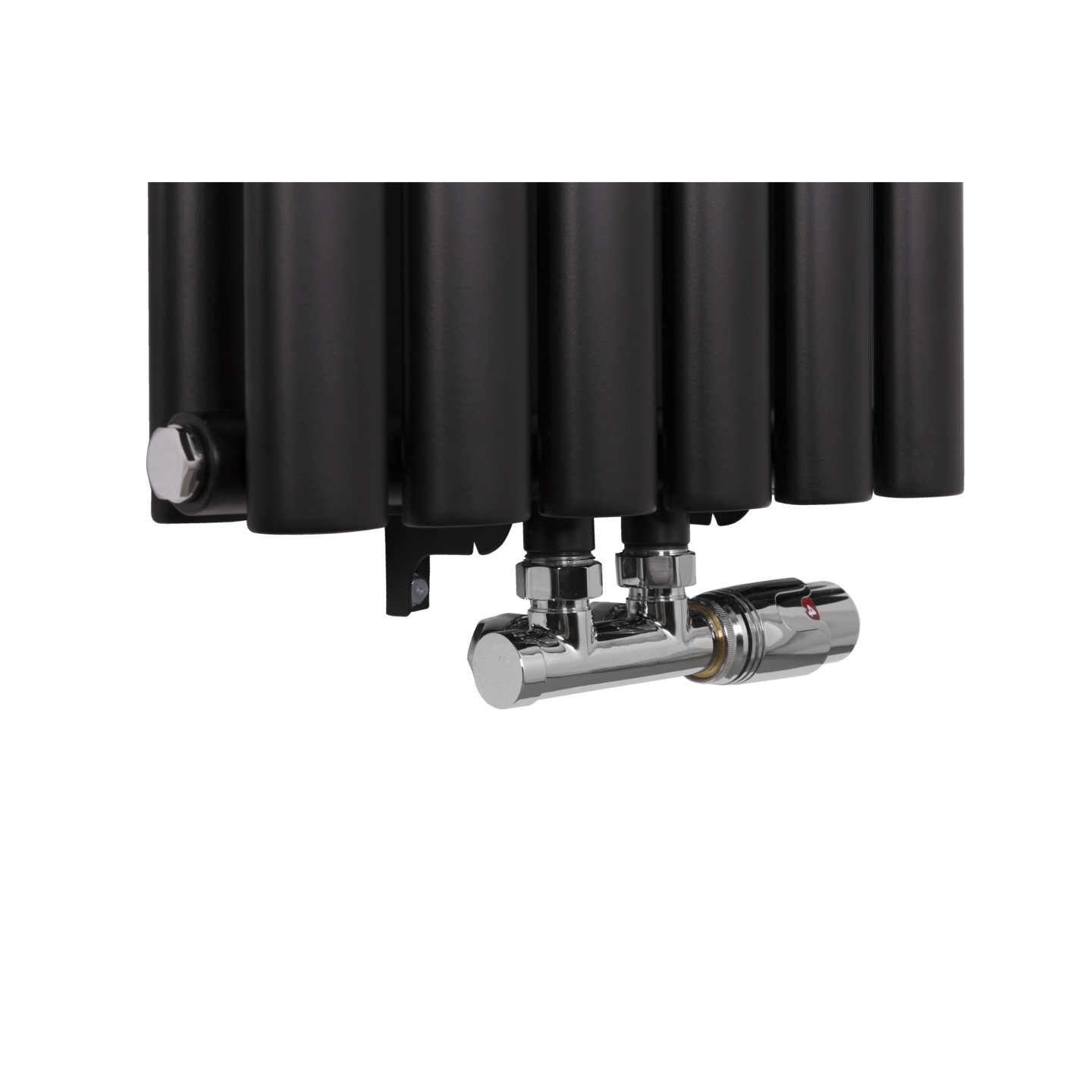 Grzejnik dekoracyjny Ultimate UT2E-1600x360-D50-B czarny mat