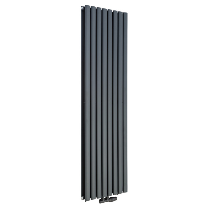 Grzejnik dekoracyjny Ultimate UT2E-1600x480-D50-G grafit