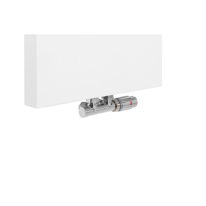 Grzejnik dekoracyjny pionowy Space SP10E 1600x400 biały mat