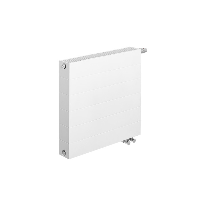 Grzejnik dekoracyjny poziomy Space SPL22E 600x600 biały prawy